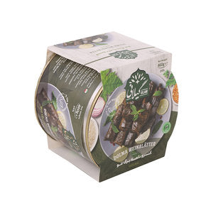 أوراق عنب محشية معلبة (دولمة) 460 غرام أوراق عنب محشية معلبة (دولمة) 460 غرام